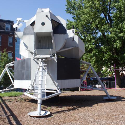 Lunar Module Engineering Module at The Franklin Institute, July 2016
