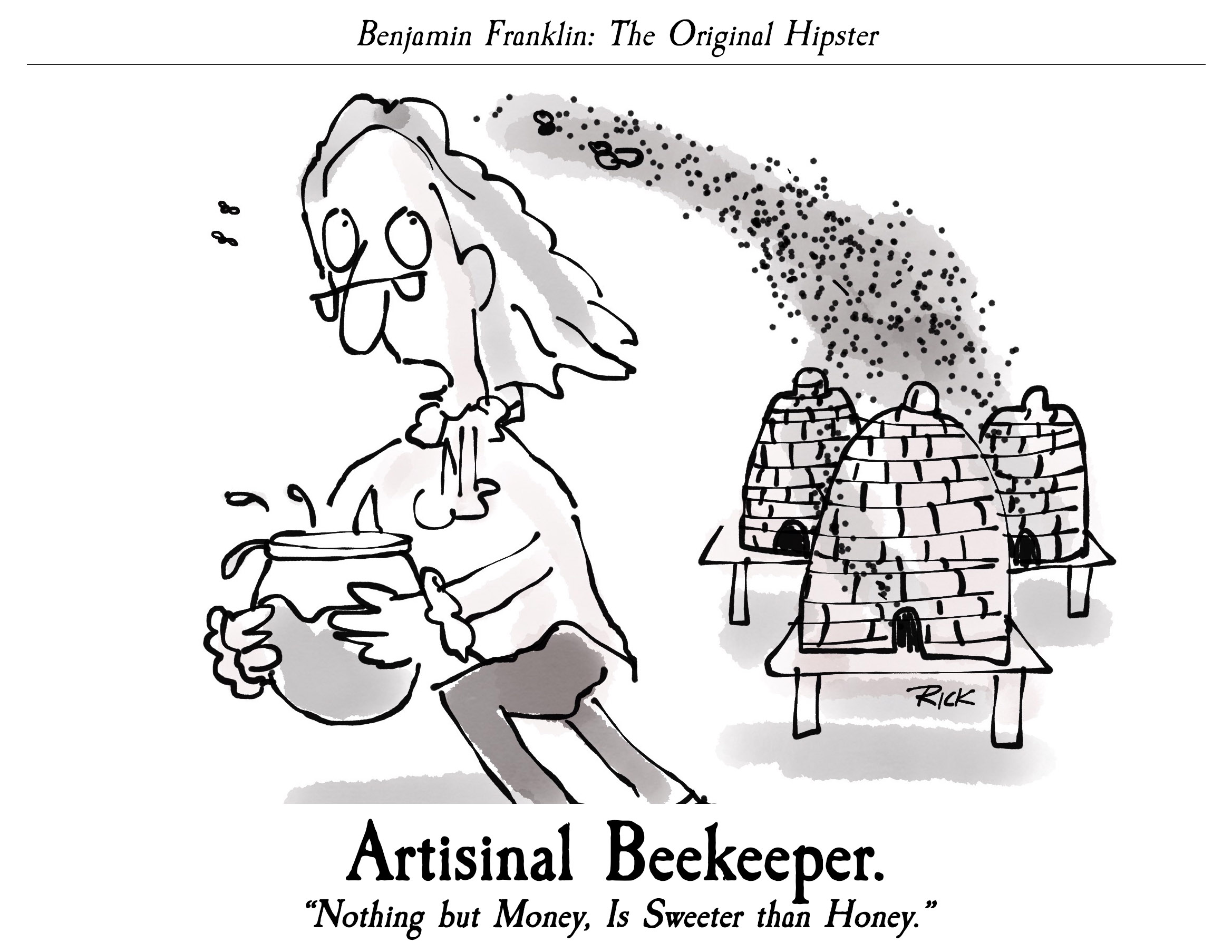 Benjamin Frankin: Artisinal Beekeeper