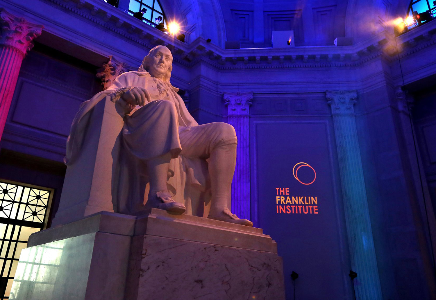 Benjamin Franklin Memorial at The Franklin Institute