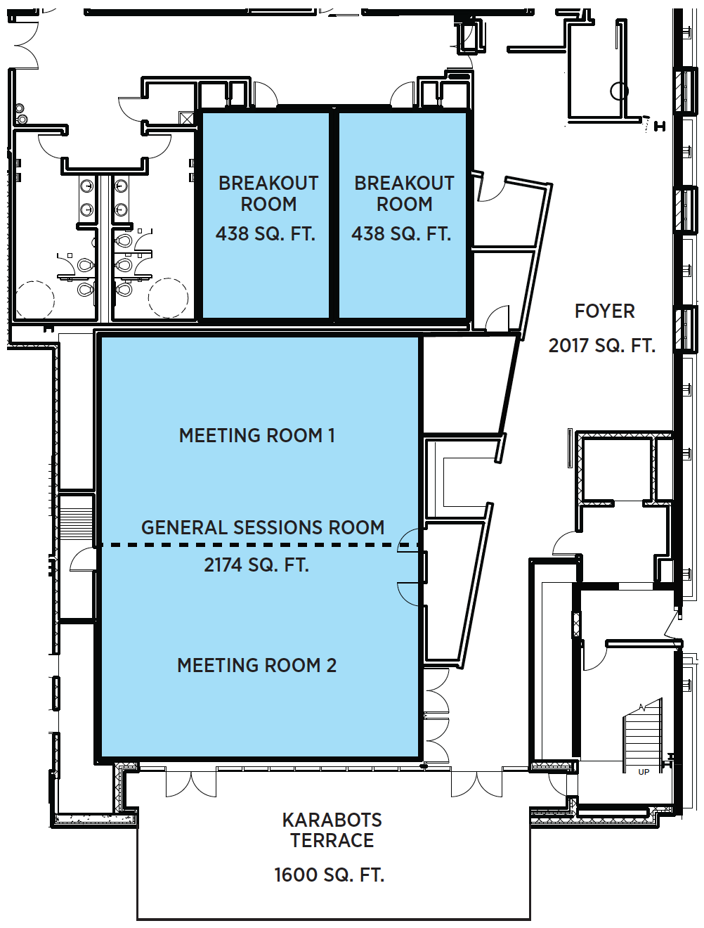 Conference Center floor plan