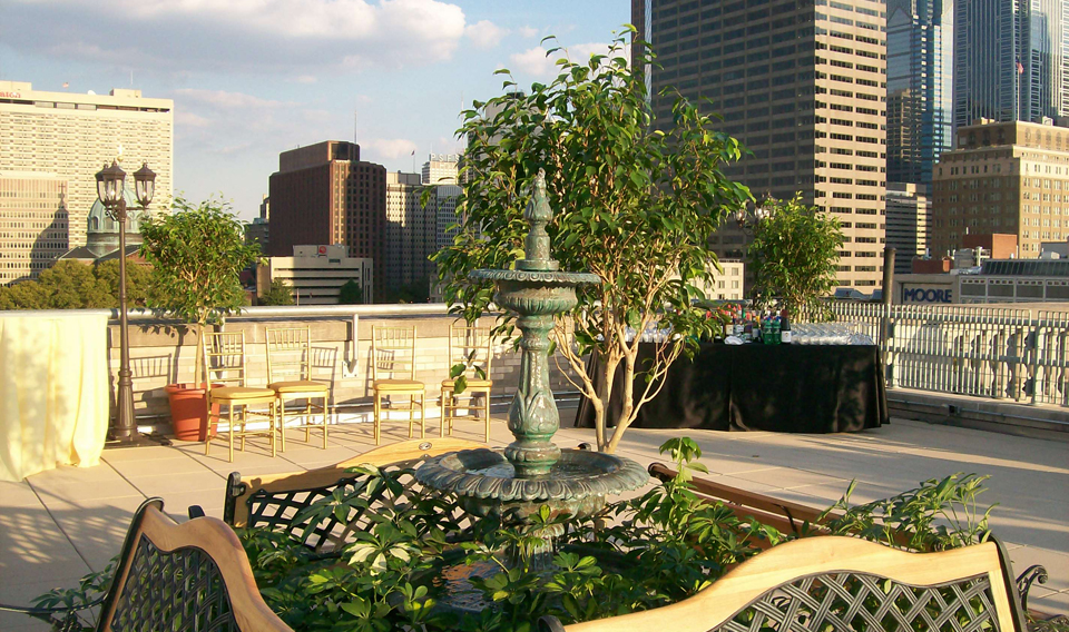 Rooftop Deck at The Franklin Institute