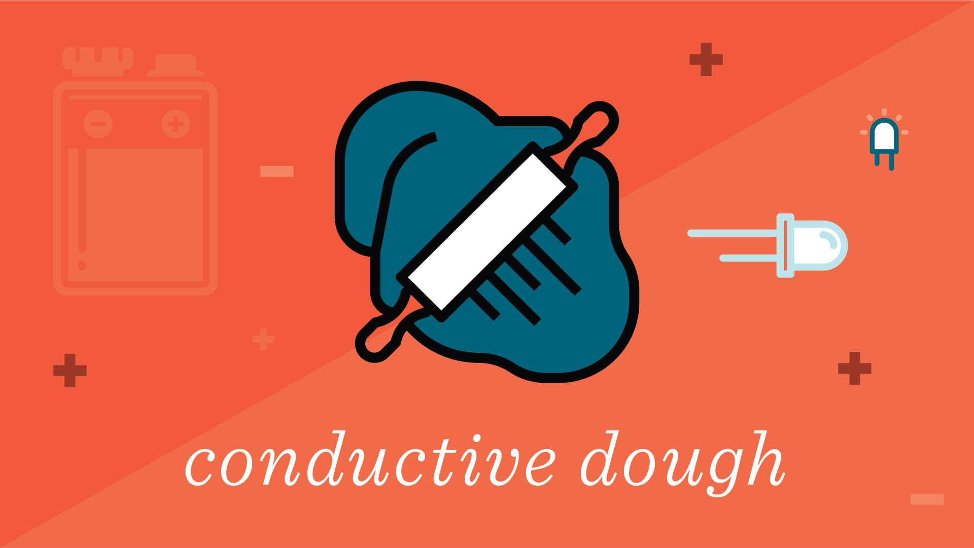 Conductive Dough Creatures Science Recipe