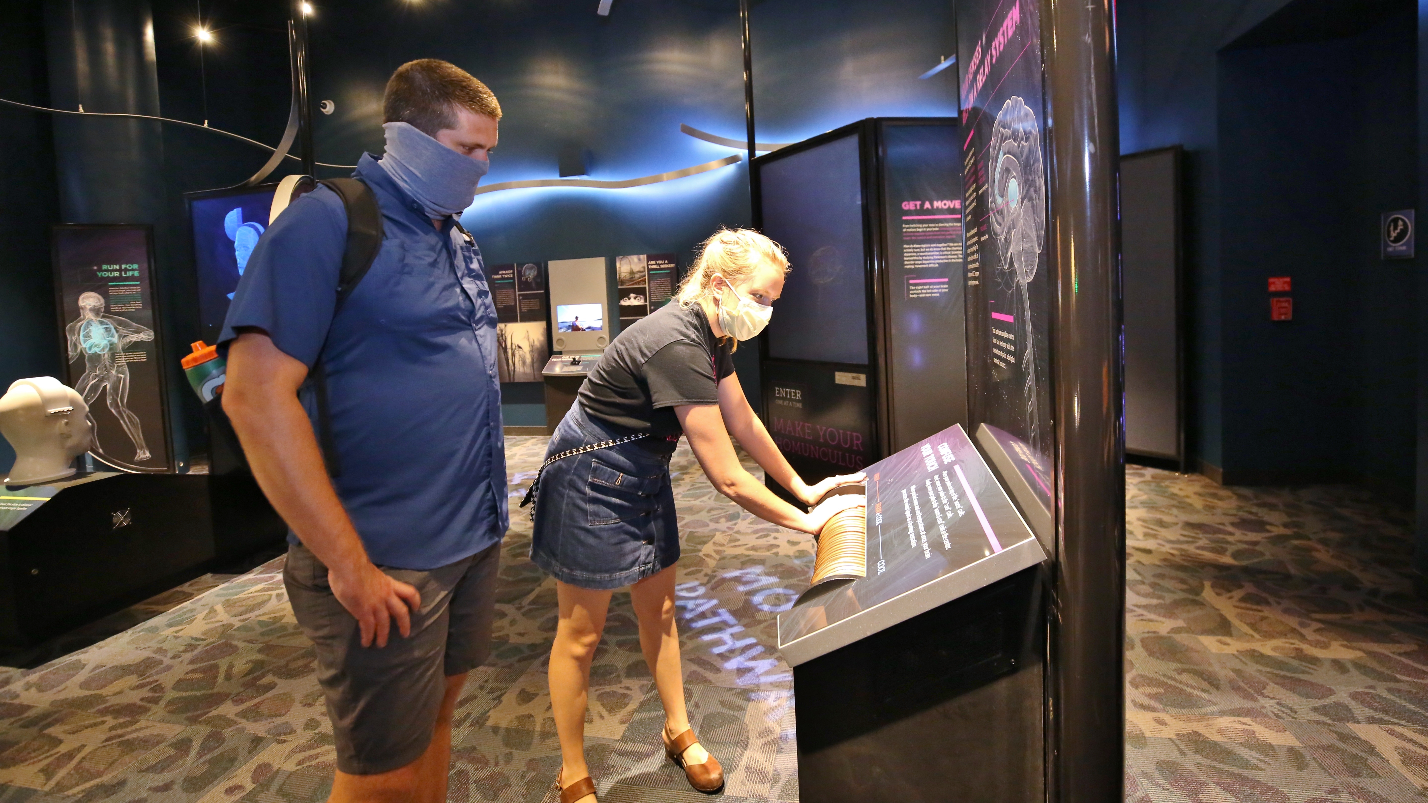 Playing in the Brain Exhibit