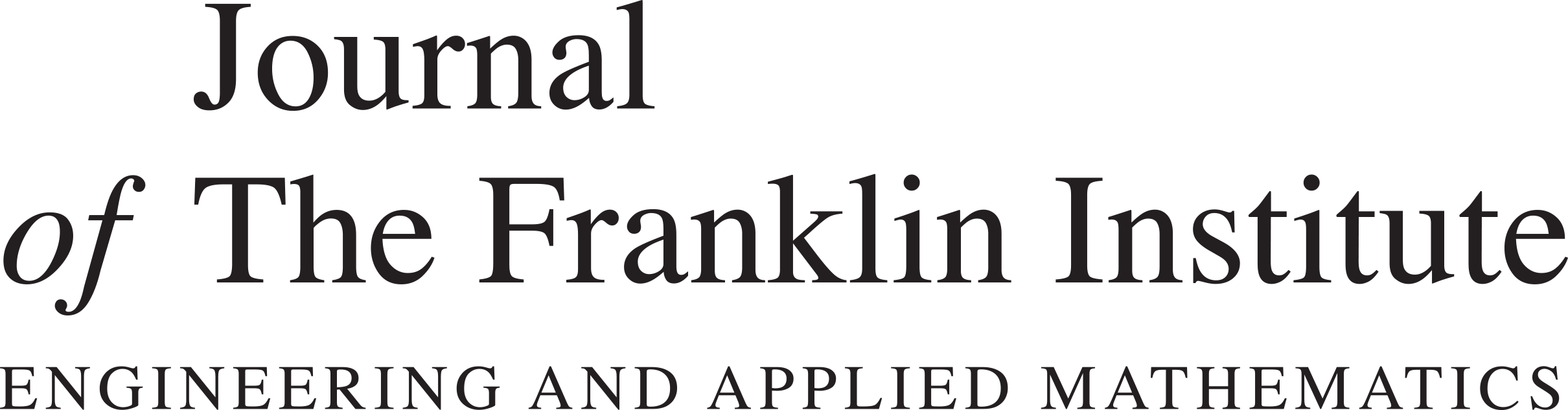 Logo for the Journal of The Franklin Institute