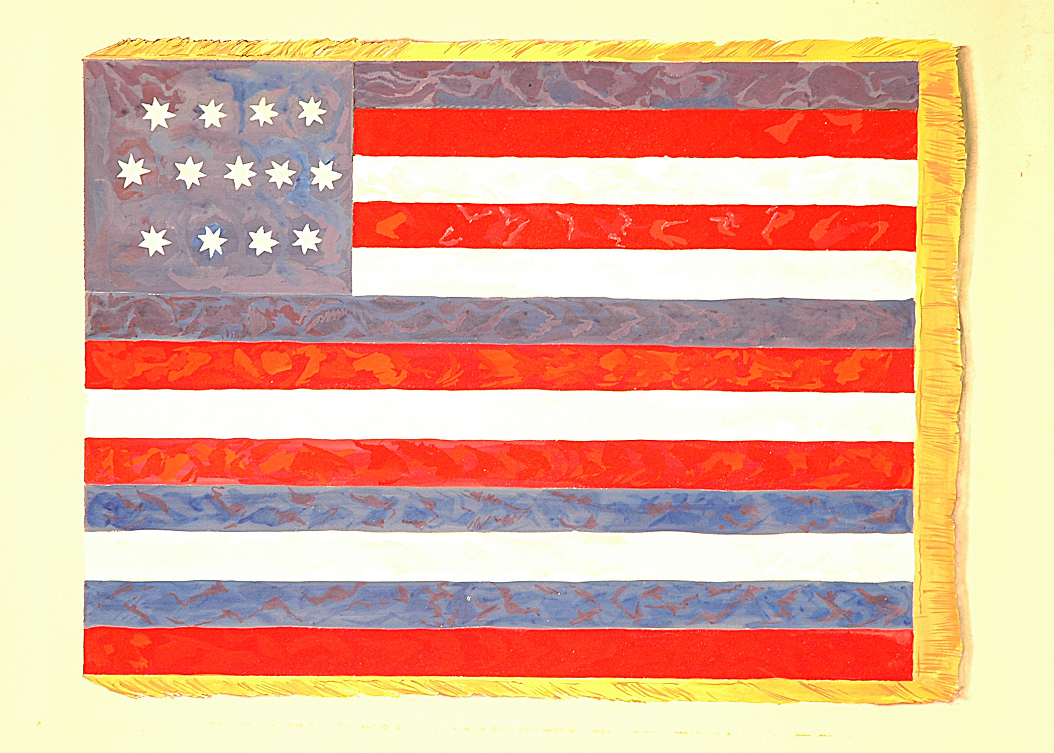 Benjamin Franklin s United States Flag The Franklin Institute