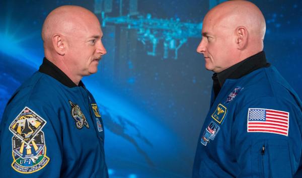 astronauts Scott and Mark Kelly
