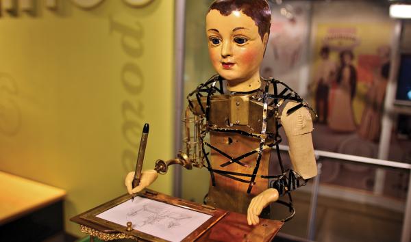 The Automaton in the Amazing Machine Exhibit at The Franklin Institute.