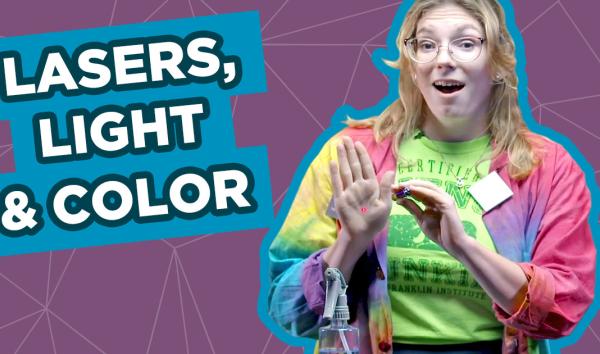 Spark of Science Lasers Graphic