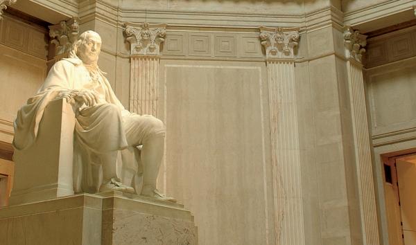 The Franklin Memorial at The Franklin Institute
