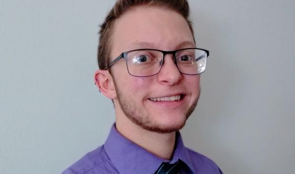 Tech Studio Coordinator, Max Santangelo, at The Franklin Institute