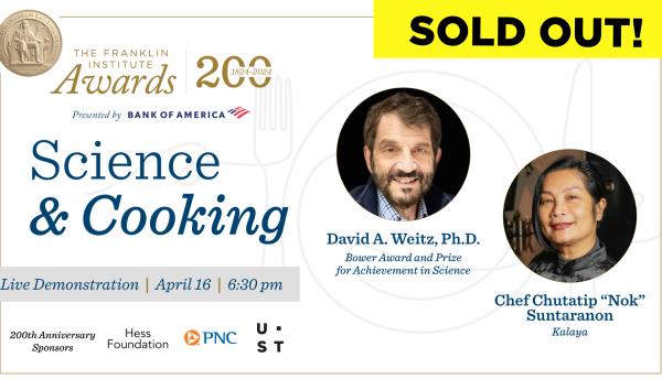 science and cooking sold out
