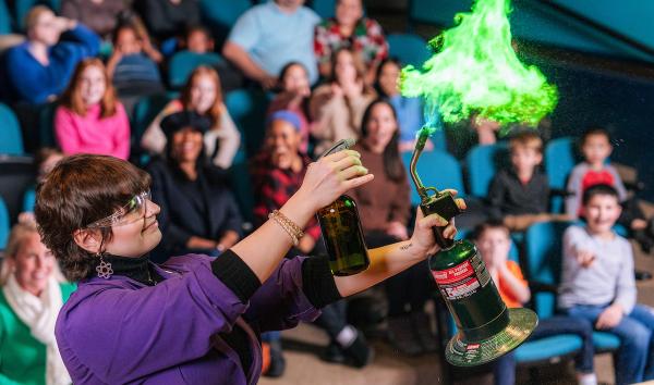 combustion show franklin institute