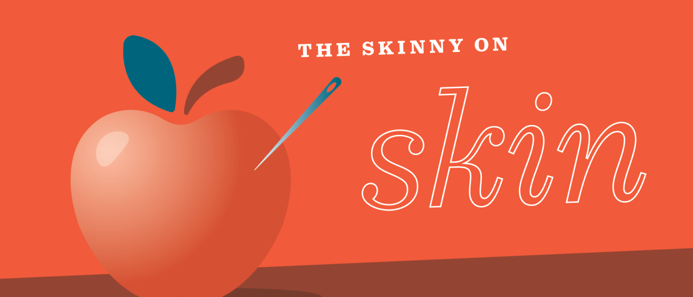 Even apples need skin science recipe