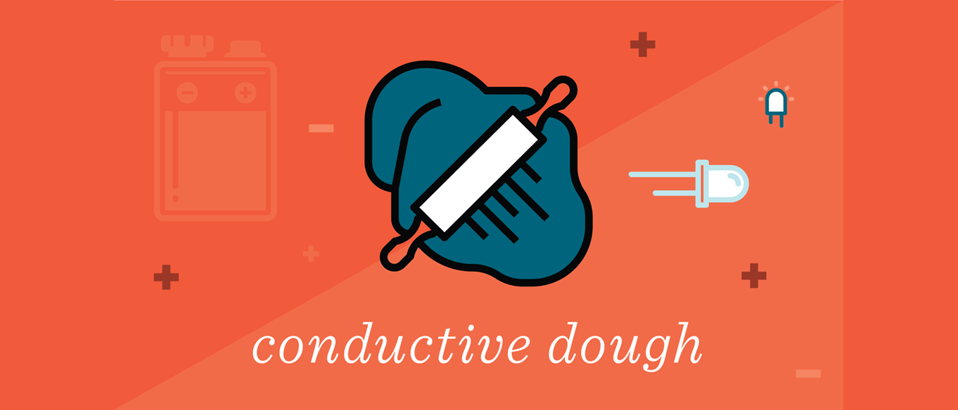 Conductive dough creatures science recipe
