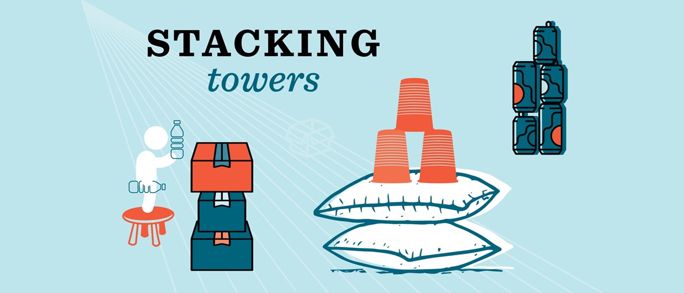 Stacking towers science recipe