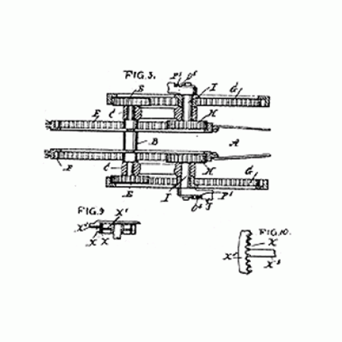 Bicycle Patent Drawings