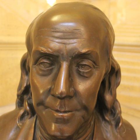 Bust of Benjamin Franklin (Reproduction)