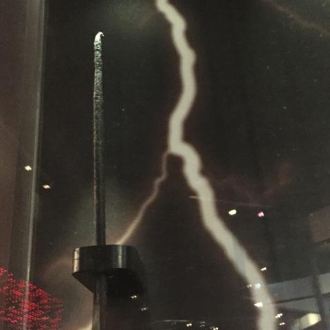 Franklin's Lightning Rod (Fragment)