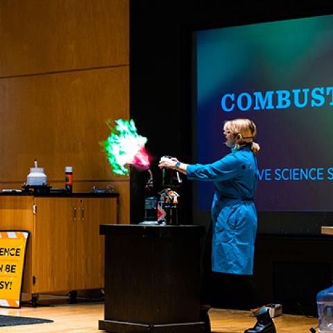 Live Science Show at The Franklin Institute